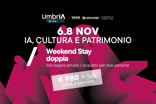 WEEKEND STAY doppia con bagno privato | 6-8 NOVEMBRE