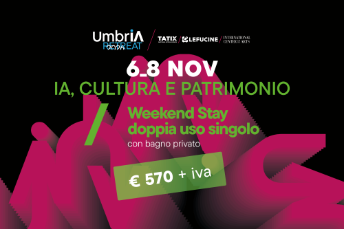 WEEKEND STAY doppia uso singolo con bagno privato | 6-8 NOVEMBRE
