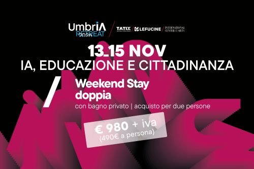 WEEKEND STAY doppia con bagno privato | 13-15 NOVEMBRE