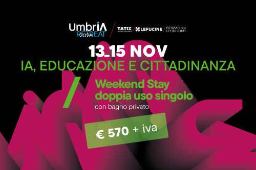 WEEKEND STAY doppia uso singolo con bagno privato | 13-15 NOVEMBRE