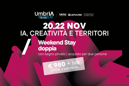 WEEKEND STAY doppia con bagno privato | 20-22 NOVEMBRE