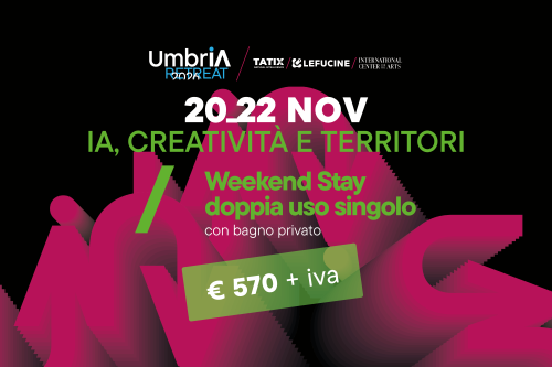 WEEKEND STAY doppia uso singolo con bagno privato | 20-22 NOVEMBRE