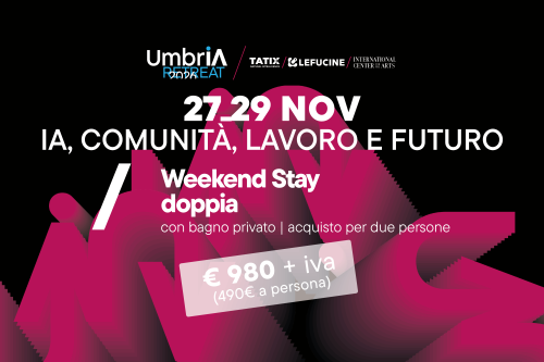 Weekend Stay doppia con bagno privato | 27-29 NOVEMBRE