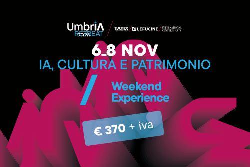 WEEKEND EXPERIENCE | 6-8 NOVEMBRE