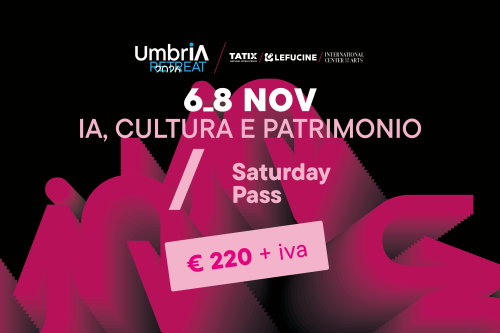 SATURDAY PASS | 6-8 NOVEMBRE