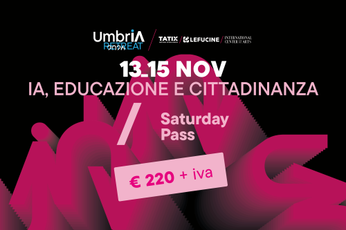 SATURDAY PASS | 13-15 NOVEMBRE