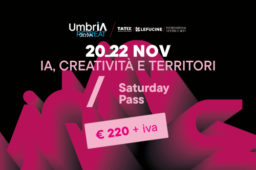 SATURDAY PASS | 20-22 NOVEMBRE