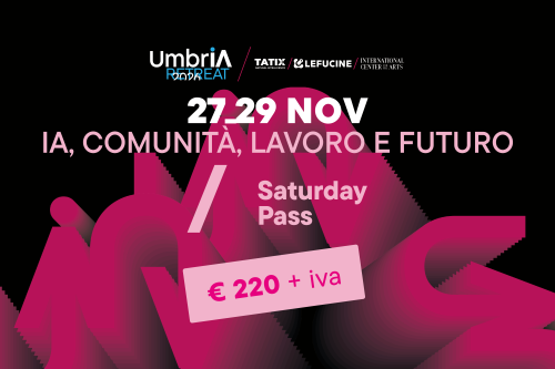 SATURDAY PASS | 27-29 NOVEMBRE